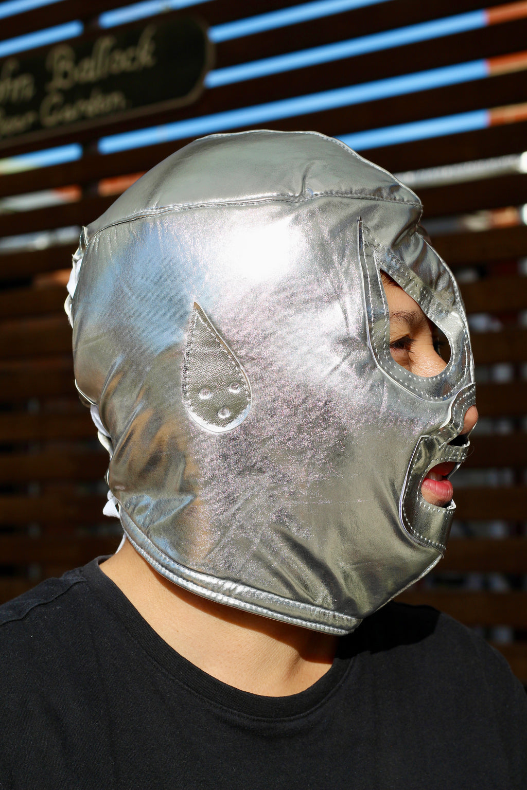Silver Aura Mask